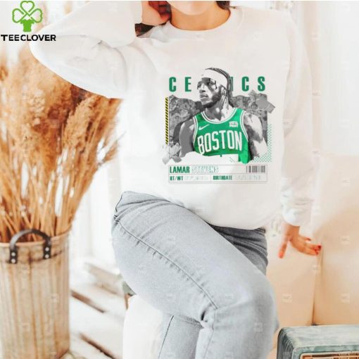 Lamar Stevens number 77 Boston Celtics basketball player paper poster hoodie, sweater, longsleeve, shirt v-neck, t-shirt