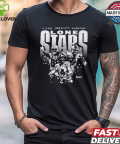 Lamb Dak Prescott Parsons Dallas Cowboys Lone Stars t shirt