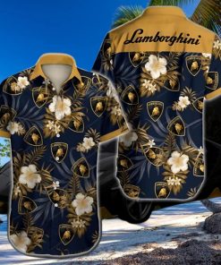 Lamborghini Hawaiian Shirt