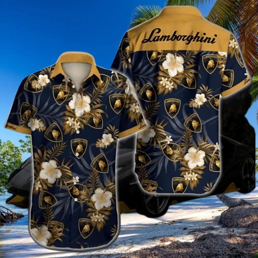 Lamborghini Hawaiian Shirt
