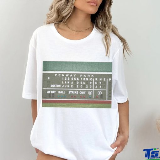 Lana Del Rey Fenway Park June 20 204 Green Monster Shirt