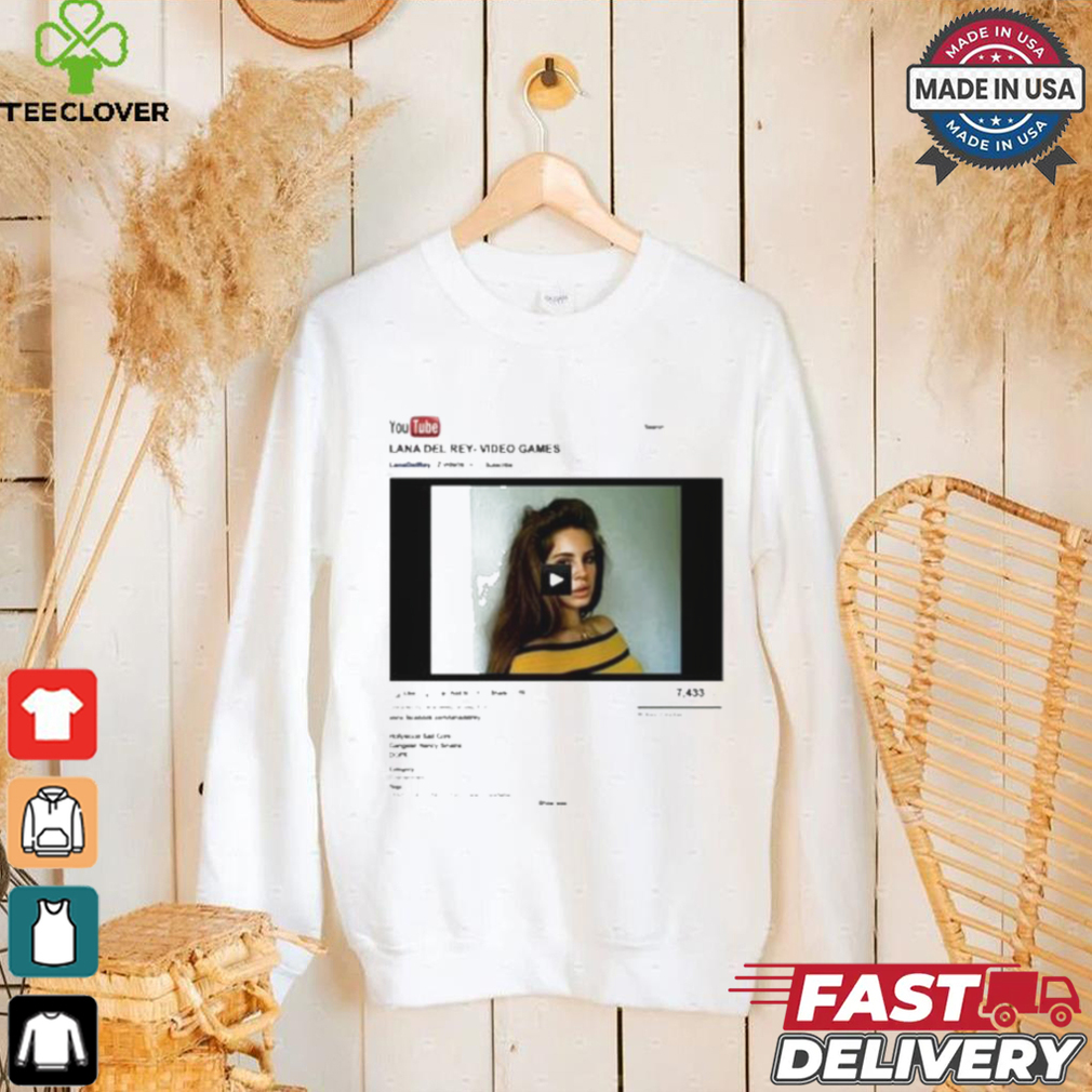 Lana Del Rey Hollywood Sadcore Gangster Nancy Sinatra Dope T shirt Lana Del Rey Hollywood Sadcore Gangster Nancy Sinatra Dope T shirt