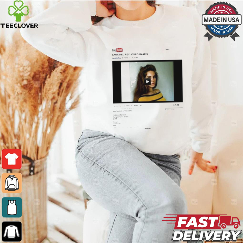 Lana Del Rey Hollywood Sadcore Gangster Nancy Sinatra Dope T shirt Lana Del Rey Hollywood Sadcore Gangster Nancy Sinatra Dope T shirt