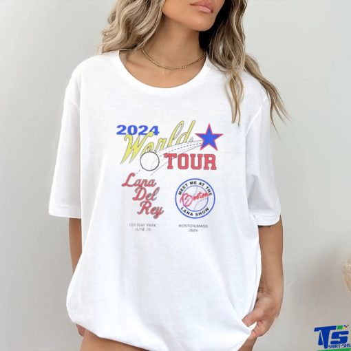 Lana Del Rey World Tour 2024 meet me at the Boston shirt