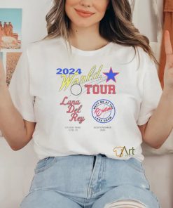 Lana Del Rey World Tour 2024 meet me at the Boston shirt