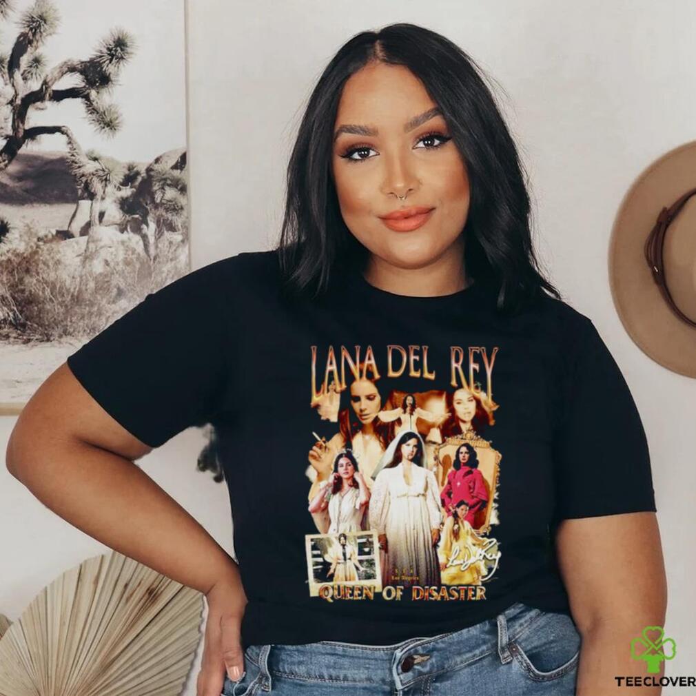 Lana Del Rey queen of disaster signature shirt Lana Del Rey queen of disaster signature shirt