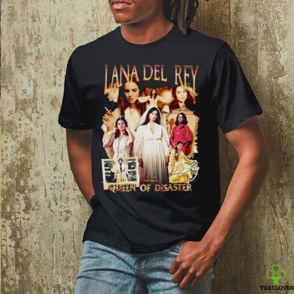 Lana Del Rey queen of disaster signature shirt Lana Del Rey queen of disaster signature shirt