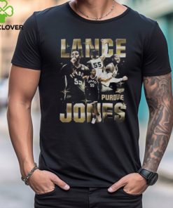 Lance Jones Graphic Black Tee shirt