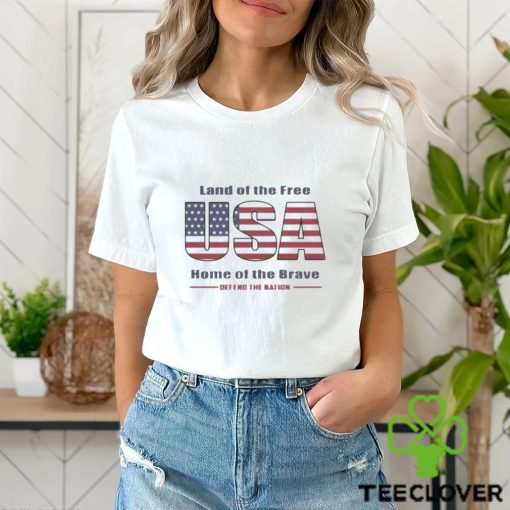 Land Of The Free Home Of The Brave Usa Shirt