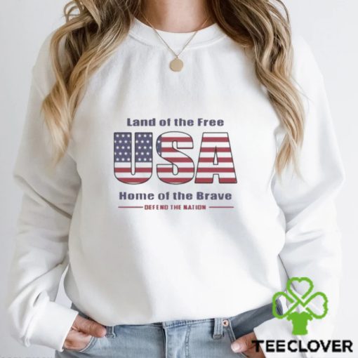 Land Of The Free Home Of The Brave Usa Shirt