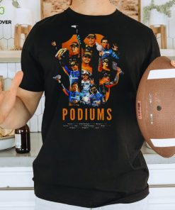 Lando Norris Ten And Counting Podiums McLaren F1 T Shirt