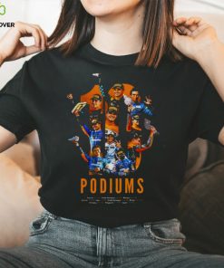 Lando Norris Ten And Counting Podiums McLaren F1 T Shirt