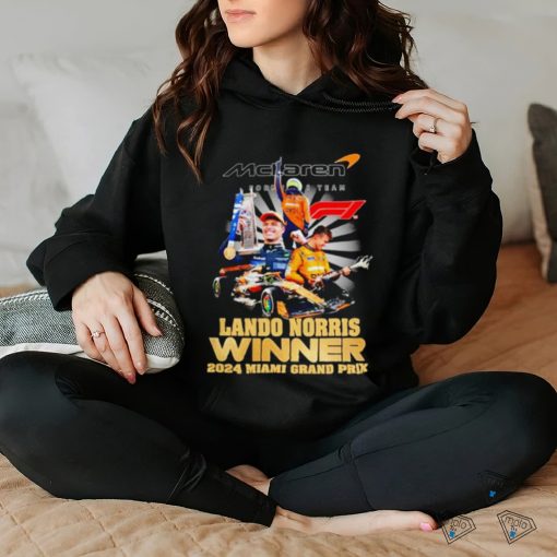 Lando Norris Winner 2024 Miami Grand Prix McLaren F1 Team hoodie, sweater, longsleeve, shirt v-neck, t-shirt