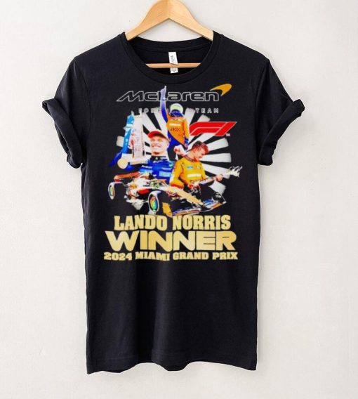 Lando Norris Winner 2024 Miami Grand Prix Shirt