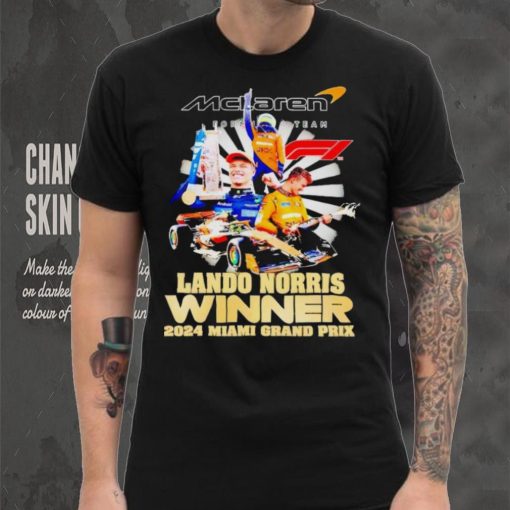 Lando Norris Winner 2024 Miami Grand Prix Shirt