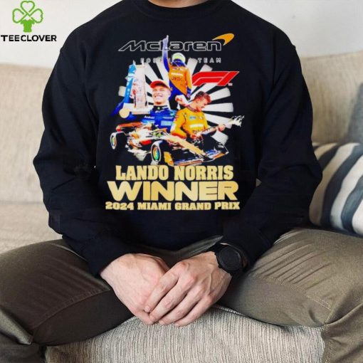 Lando Norris Winner 2024 Miami Grand Prix Shirt