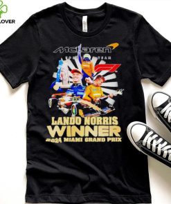 Lando Norris Winner 2024 Miami Grand Prix Shirt