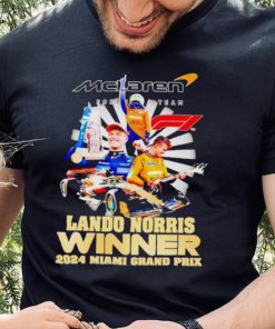 Lando Norris Winner 2024 Miami Grand Prix Shirt