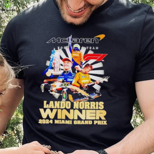 Lando Norris Winner 2024 Miami Grand Prix Shirt