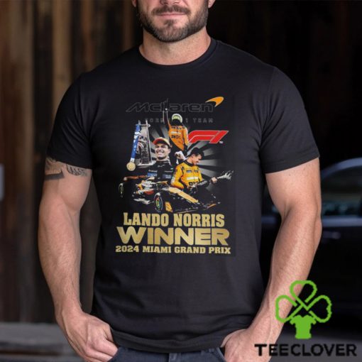 Lando Norris Winner 2024 Miami Grand Prix T Shirt