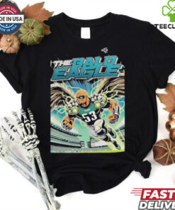 Landon Dickerson Wearing The Bald Eagle Zack Baun Philadelphia Eagles Philly T shirts