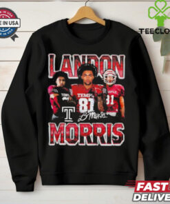 Landon Morris Temple football 90s retro shirt