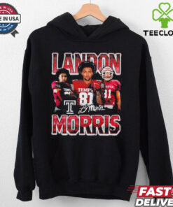 Landon Morris Temple football 90s retro shirt 1 Landon Morris Temple football 90s retro shirt