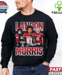Landon Morris Temple football 90s retro shirt 3 Landon Morris Temple football 90s retro shirt