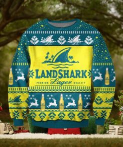 Landshark Lager Beer Ugly Christmas Sweater 3D Gift For Men And Women 3D Gift For Men And Women