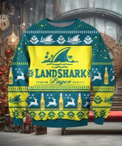 Landshark Lager Beer Ugly Christmas Sweater 3D Gift For Men And Women 3D Gift For Men And Women