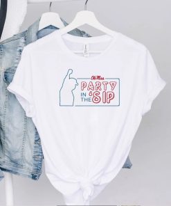 Lane Kiffin Ole Miss rebels party in the sip t shirt