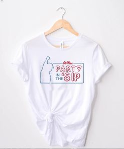 Lane Kiffin Ole Miss rebels party in the sip t shirt