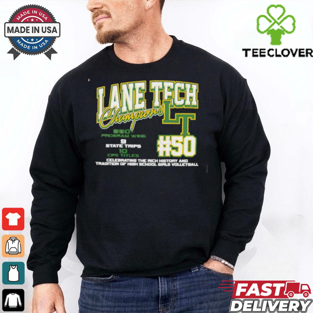 Lane Tech IHSA Girls Volleyball Top 50 logo shirt Lane Tech IHSA Girls Volleyball Top 50 logo shirt