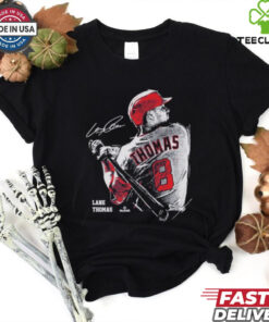 Lane thomas cleveland bitmap signature shirt