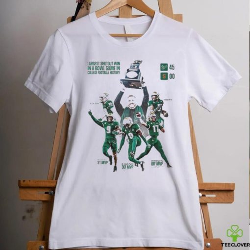 Largest Shutout Win In A Bowl Game In College Football History University Of South Florida Football Boca Raton Bowl Champions 2023 Shirt
