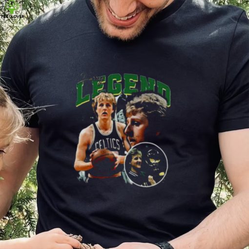 Larry Bird Boston Celtics Champion Legend Basketball Signature Shirt