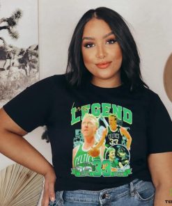 Larry Bird number 33 legend Boston Celtics signatures shirt