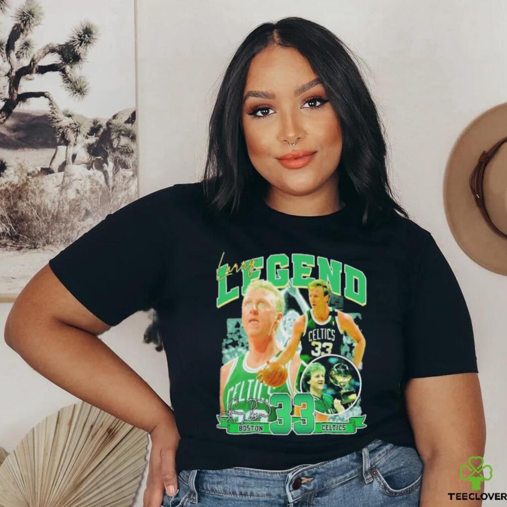 Larry Bird number 33 legend Boston Celtics signatures shirt Larry Bird number 33 legend Boston Celtics signatures shirt