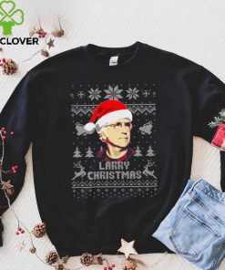 Larry David Larry Christmas White Xmas Pattern Unisex Sweatshirt