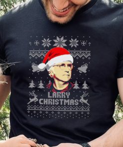 Larry David Larry Christmas White Xmas Pattern Unisex Sweatshirt