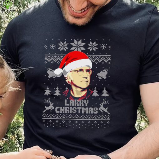 Larry David Larry Christmas White Xmas Pattern Unisex Sweathoodie, sweater, longsleeve, shirt v-neck, t-shirt