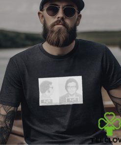 Larry King mugshot shirt