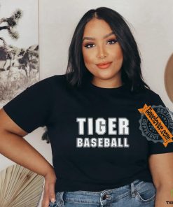 Larry Ragland Wearing Tiger Baseball T Shirt