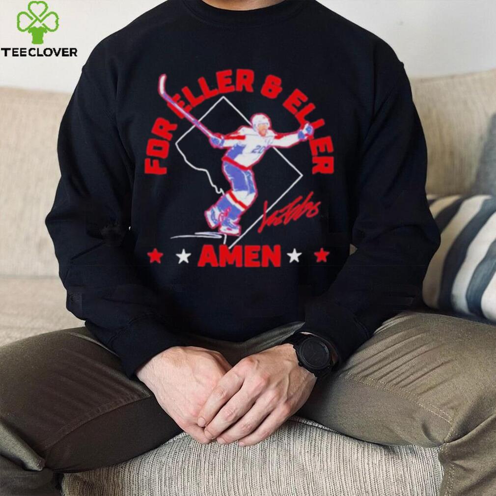 Lars Eller For Eller And Eller Amen Washington Capitals Hockey Shirt Lars Eller For Eller And Eller Amen Washington Capitals Hockey Shirt