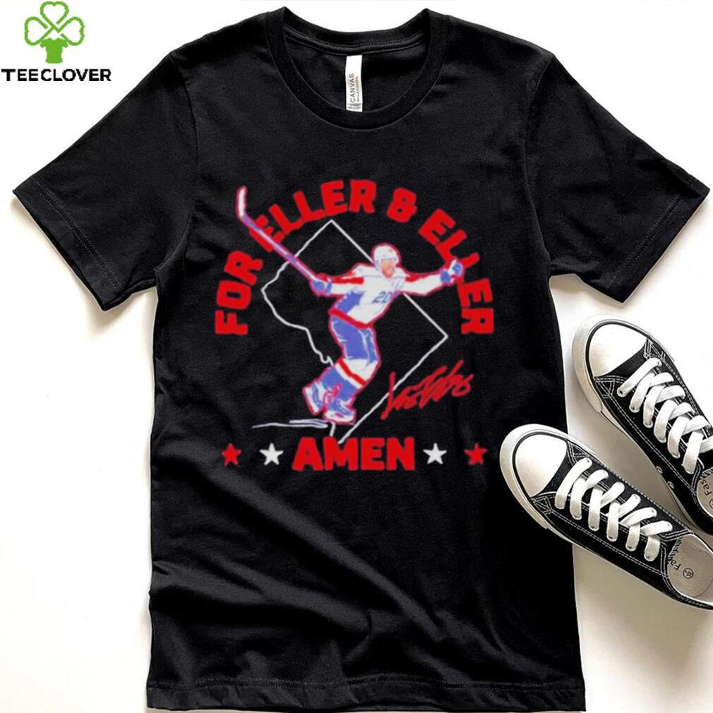 Lars Eller For Eller And Eller Amen Washington Capitals Hockey Shirt Lars Eller For Eller And Eller Amen Washington Capitals Hockey Shirt