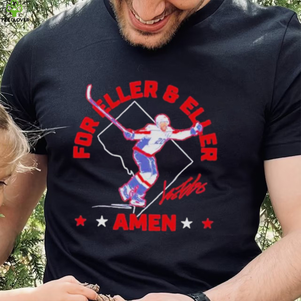 Lars Eller For Eller And Eller Amen Washington Capitals Hockey Shirt Lars Eller For Eller And Eller Amen Washington Capitals Hockey Shirt