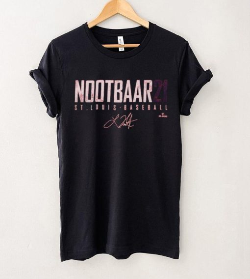 Lars Nootbaar St. Louis Elite WHT Shirt