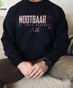 Lars Nootbaar St. Louis Elite WHT Shirt