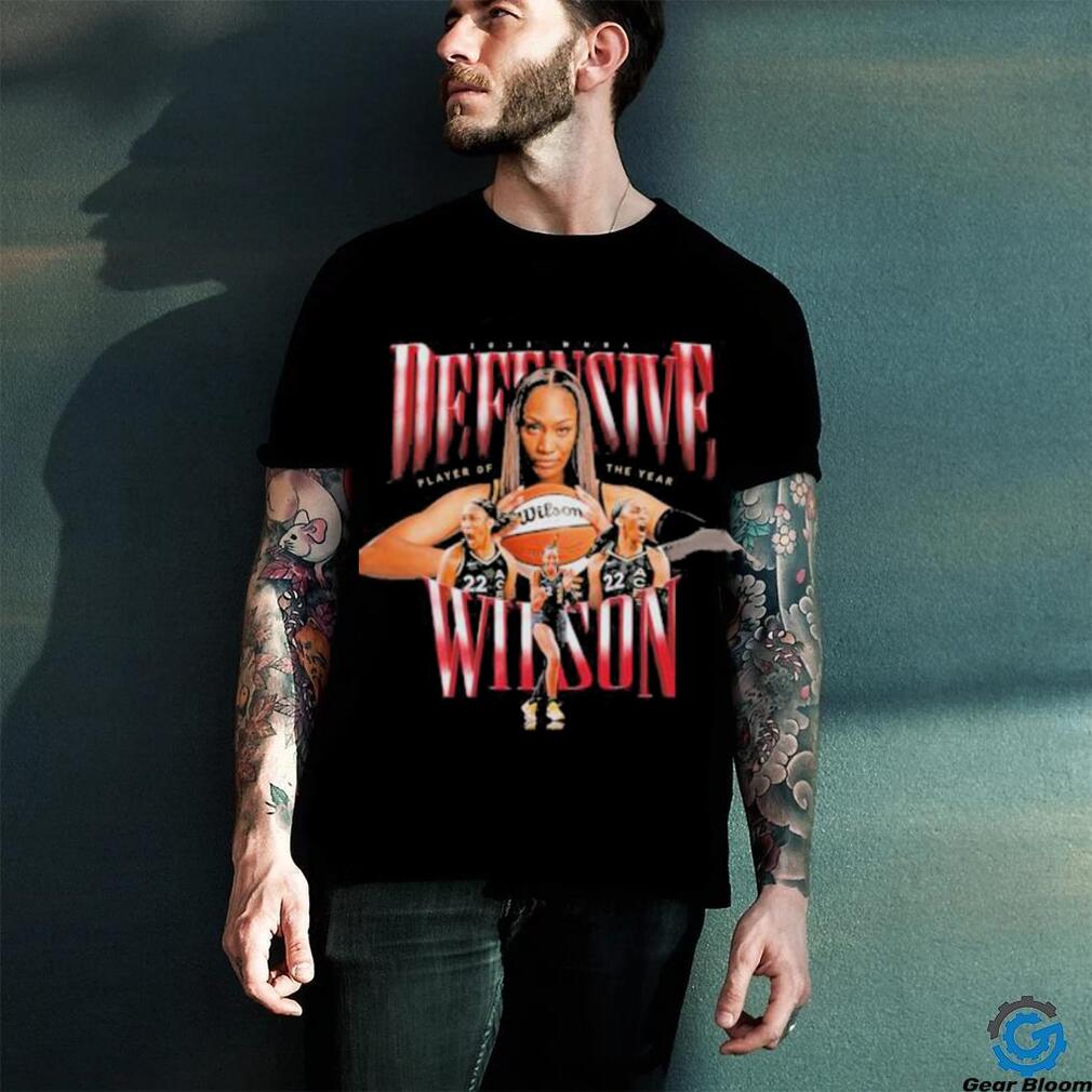 Las Vegas Aces A’ja Wilson Wnba 2023 Defensive Player Of The Year Top Shirt Las Vegas Aces A’ja Wilson Wnba 2023 Defensive Player Of The Year Top Shirt
