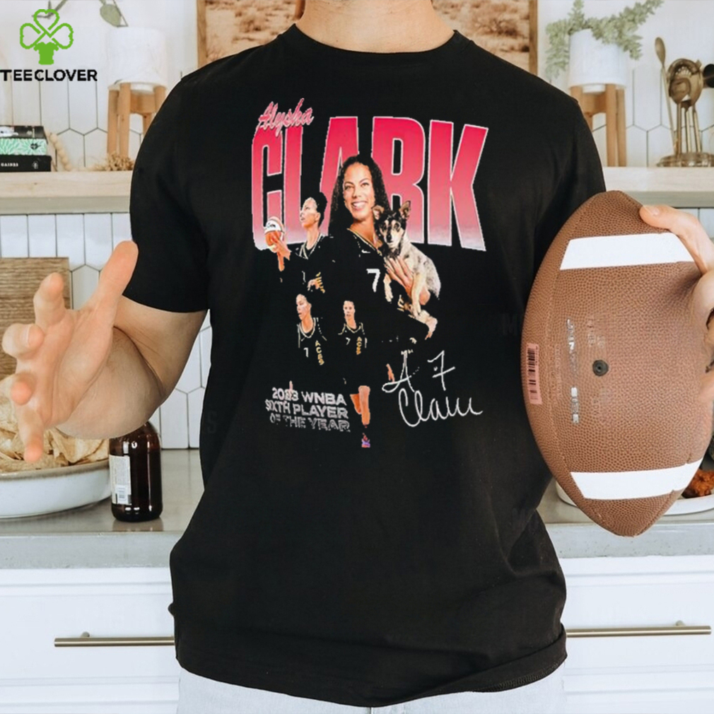 Las Vegas Aces Alysha Clark WNBA 2023 6th Player of the Year shirt